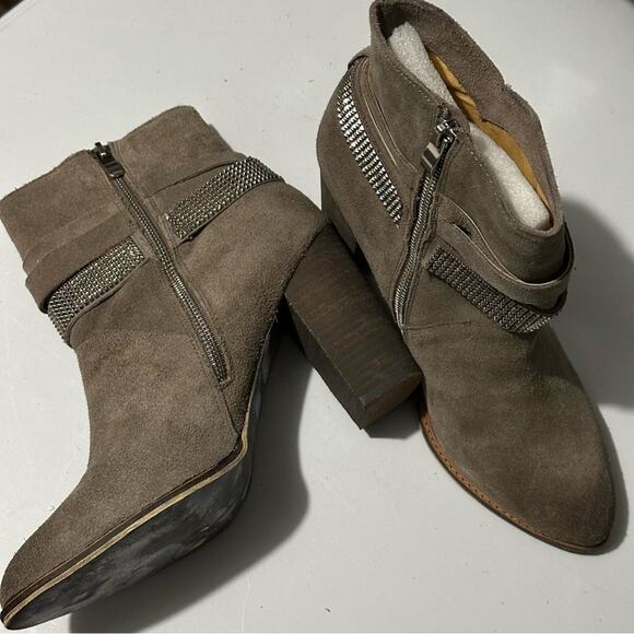 Nine West western style Booties size 11 gray - Picture 9 of 10